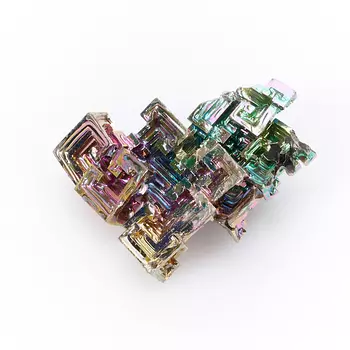 Кристалл висмут (лабораторный) XS (3-4 см) (1 шт)