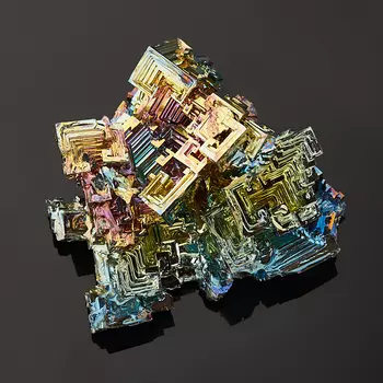 Кристалл висмут (лабораторный) S (4-7 см)