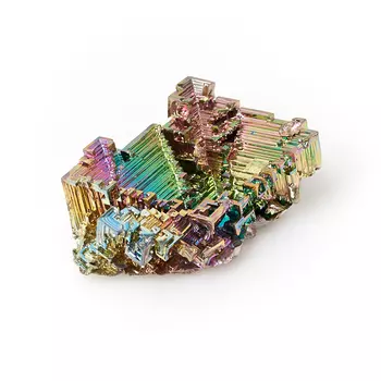 Кристалл висмут (лабораторный) S (4-7 см)