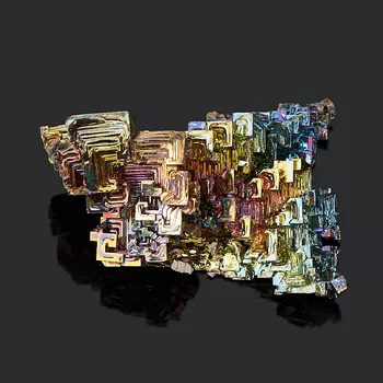 Кристалл висмут (лабораторный) S (4-7 см)