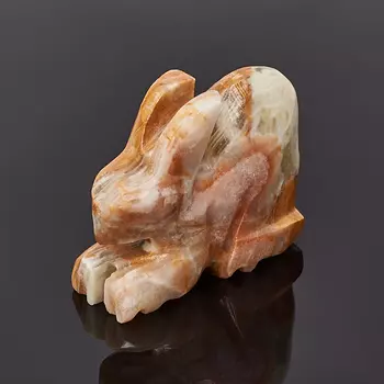 Кролик оникс мраморный 7 см