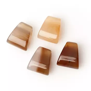 Кулон агат серый 2,5 см