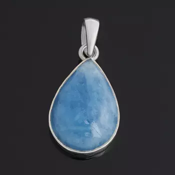 Кулон аквамарин (серебро 925 пр.) капля