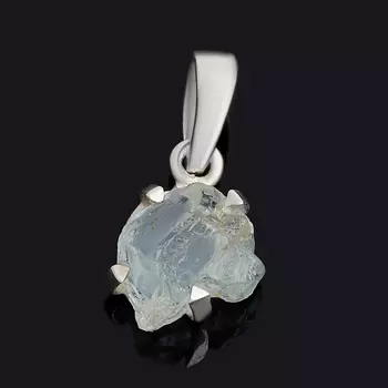 Кулон аквамарин (серебро 925 пр.) кристалл