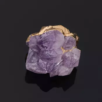 Кулон аметист (биж. сплав) друза 2-3 см