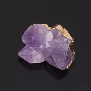 Кулон аметист (биж. сплав) друза 2-3 см