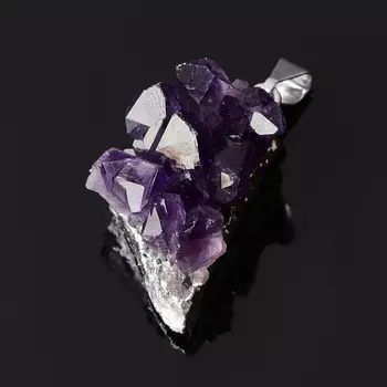 Кулон аметист (биж. сплав) друза 3-4 см