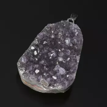 Кулон аметист (биж. сплав) друза 5 см