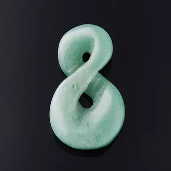 Кулон авантюрин зеленый 3,5 см