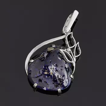 Кулон азурит (нейзильбер)