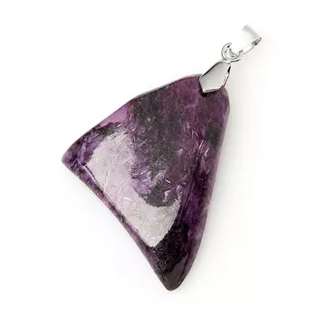 Кулон чароит (биж. сплав) 5,5 см