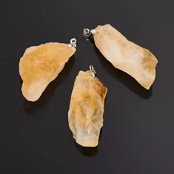 Кулон цитрин (биж. сплав) кристалл 5-7 см