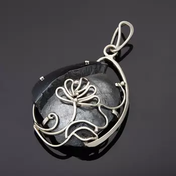 Кулон гематит (нейзильбер)