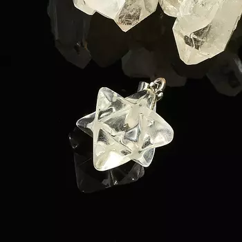 Кулон горный хрусталь (биж. сплав) 2-2,5 см