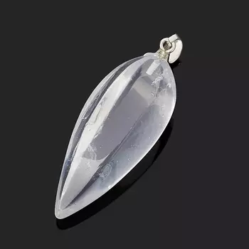 Кулон горный хрусталь (биж. сплав) 5-7 см