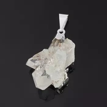 Кулон горный хрусталь (биж. сплав) друза 3-4,5 см