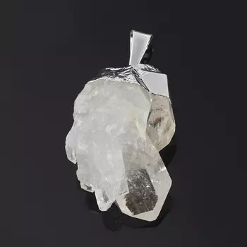 Кулон горный хрусталь (биж. сплав) друза 3-4,5 см