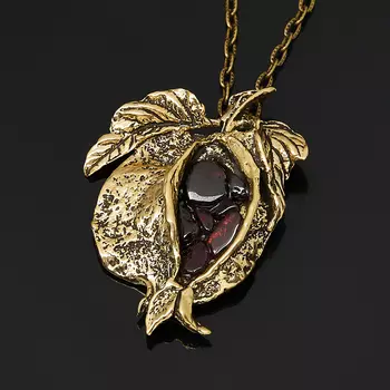 Кулон гранат альмандин (бронза)