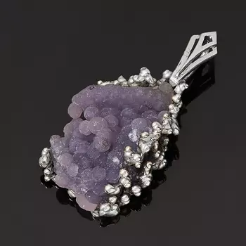 Кулон халцедон (серебро 925 пр.)