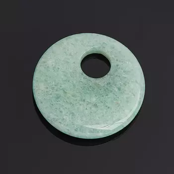 Кулон авантюрин зеленый круг 3 см