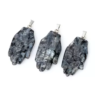 Кулон лабрадор (биж. сплав) 5-5,5 см