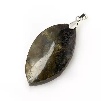 Кулон лабрадор (биж. сплав) 5 см