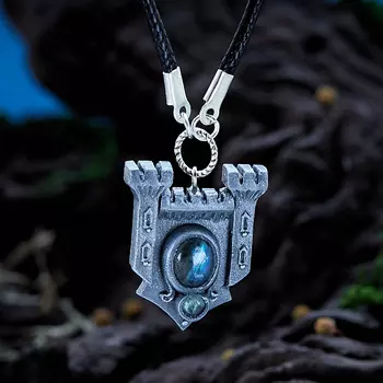 Кулон лабрадор (полимерная глина)