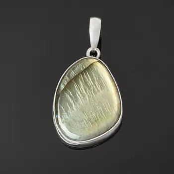 Кулон лабрадор (серебро 925 пр.)