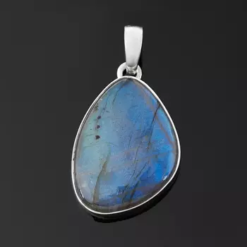 Кулон лабрадор (серебро 925 пр.)