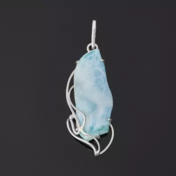 Кулон ларимар нская Республика (серебро 925 пр.)