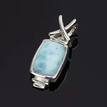 Кулон ларимар нская Республика (серебро 925 пр.)