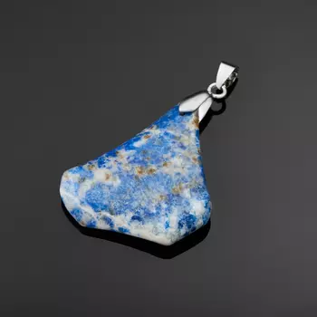 Кулон лазурит (биж. сплав) 5 см