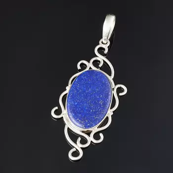 Кулон лазурит (серебро 925 пр.)