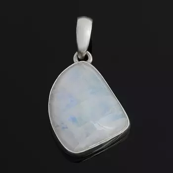 Кулон лунный камень (адуляр) (серебро 925 пр.)