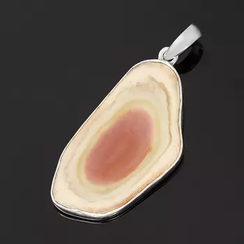 Кулон окаменелое дерево (серебро 925 пр.)