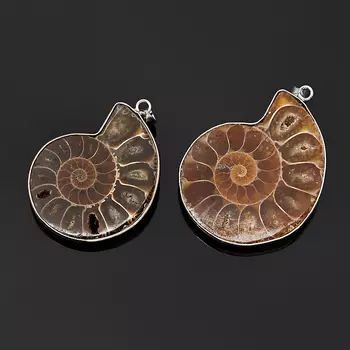 Кулон окаменелость (биж. сплав) 4-5 см