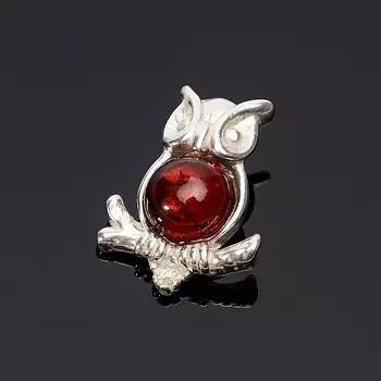 Кулон янтарь 2 см