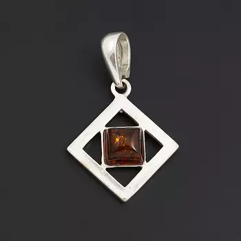 Кулон янтарь 3 см