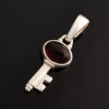 Кулон янтарь 3 см