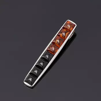 Кулон янтарь (серебро 925 пр.)