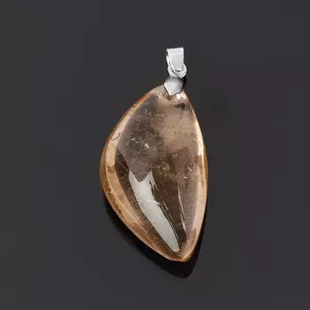 Кулон рутиловый кварц (биж. сплав) 4,5 см