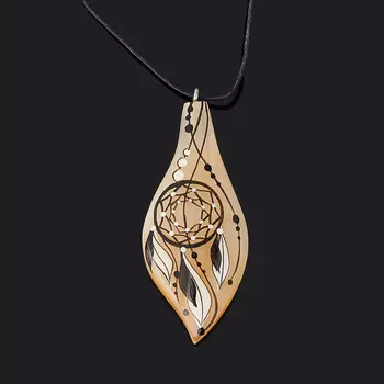 Кулон селенит 5,5 см