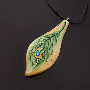 Кулон селенит 5,5 см