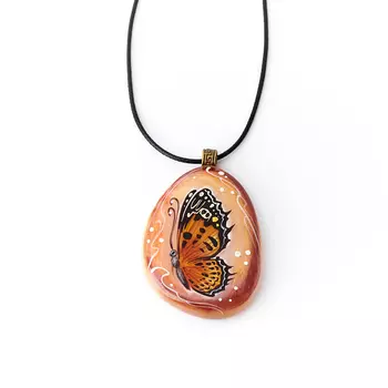 Кулон селенит 5-6 см