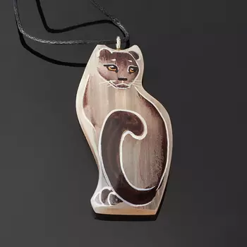 Кулон селенит 5 см