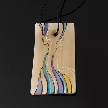 Кулон селенит 6,5 см