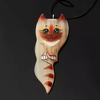 Кулон селенит 7 см