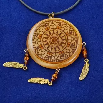 Кулон селенит 9 см