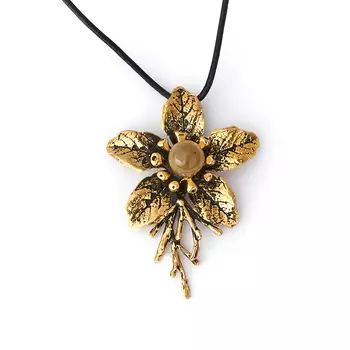 Кулон селенит (бронза)