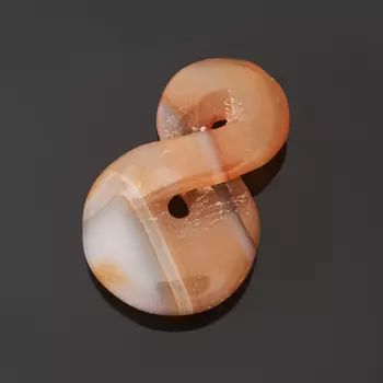 Кулон сердолик 3-3,5 см